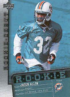 Jason Allen #152 2006 Upper Deck Rookie Debut Football