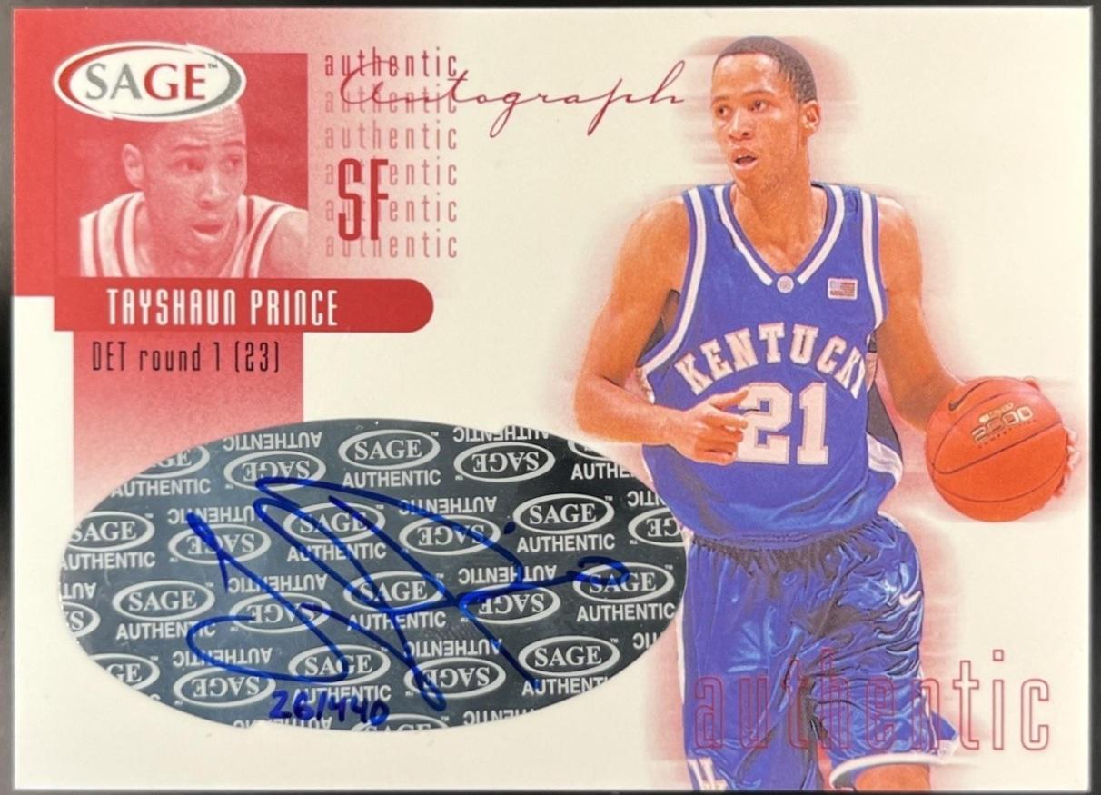 Tayshaun Prince [Red] #A24