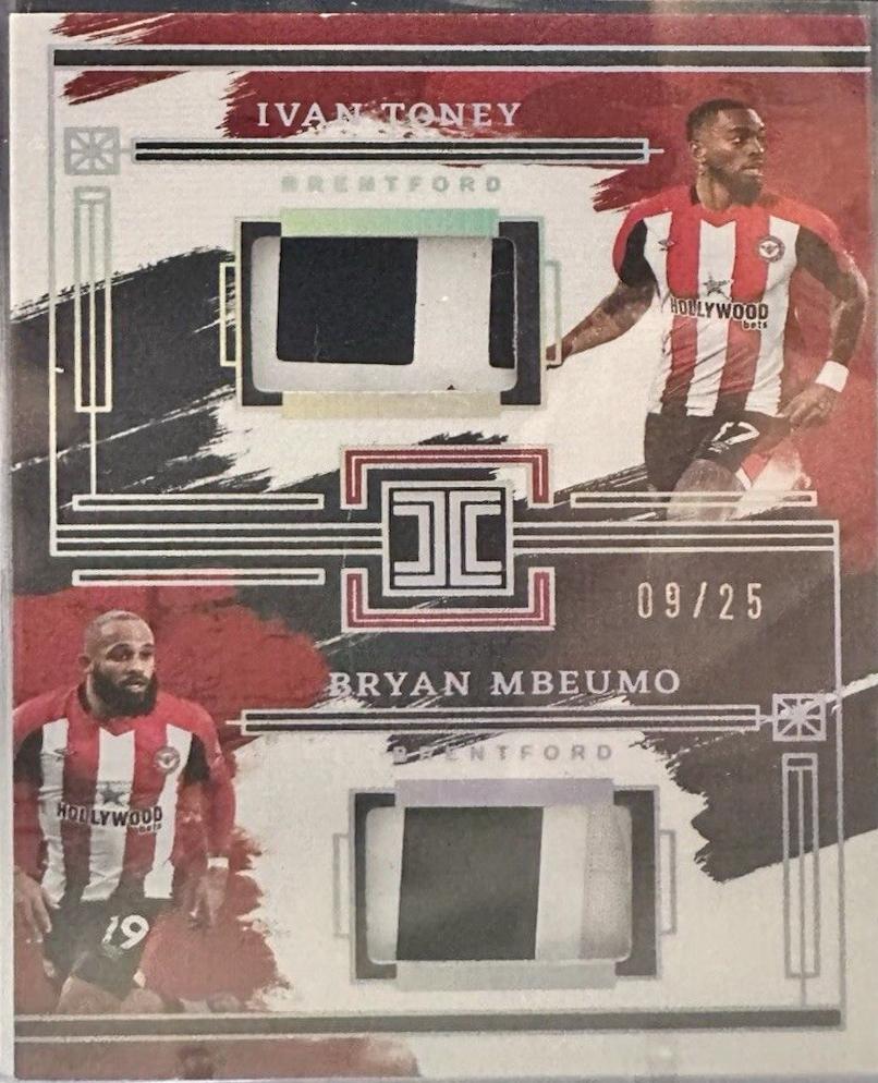 Bryan Mbeumo #24 2023 Panini Impeccable Premier League