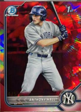 Anthony Hall [Sapphire Red Refractor] #BDC-97