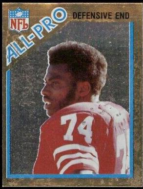 Fred Dean #149 1982 Topps Stickers Football