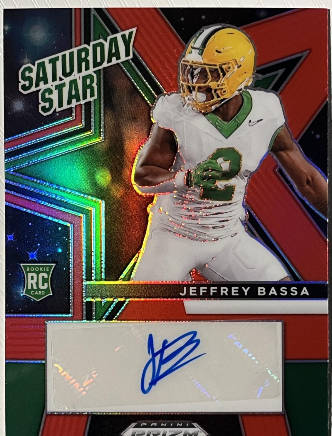 Jeffrey Bassa [Red] #SSS-JBA