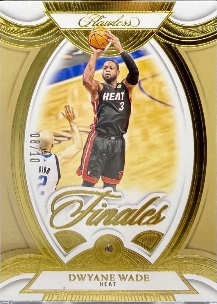 Dwyane Wade [Gold] #97 Prices | 2024 Panini Flawless | Basketball
