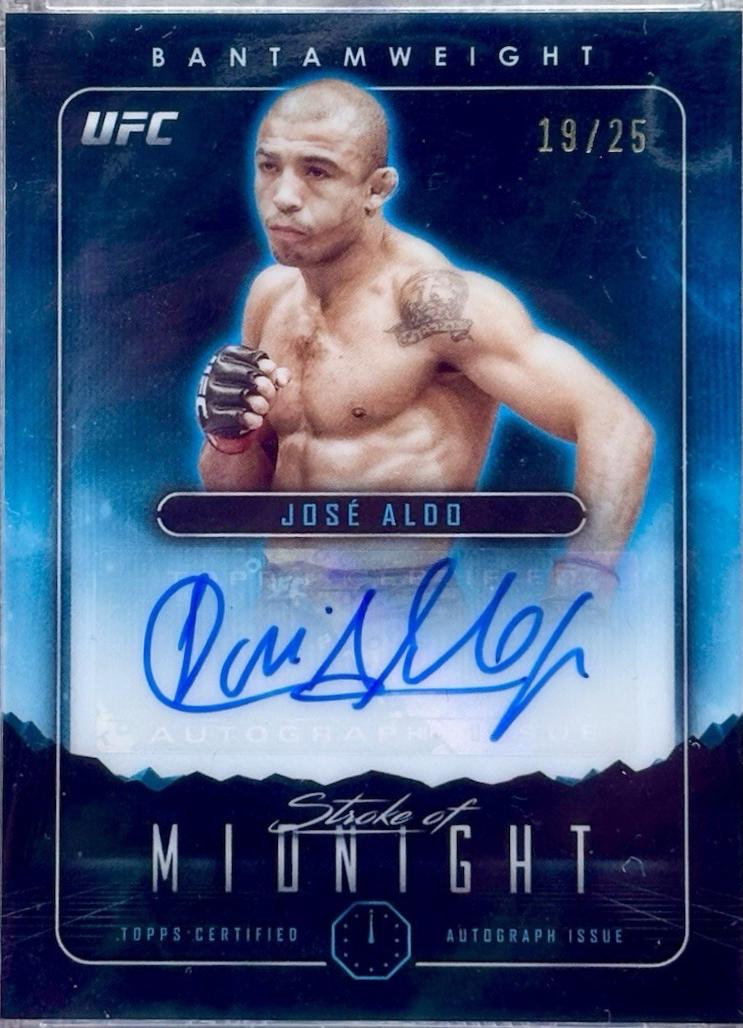 その他 Jose Aldo Autographed Relic card 2024 Topps UFC Knockout
