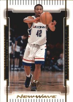 Khalid El-Amin #N19 Basketball Cards 2000 SP Top Prospects New Wave