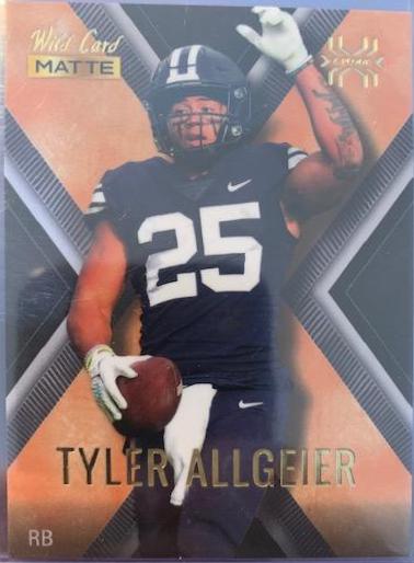 Tyler Allgeier #MXP-48 Football Cards 2022 Wild Card Draft Night Xplode
