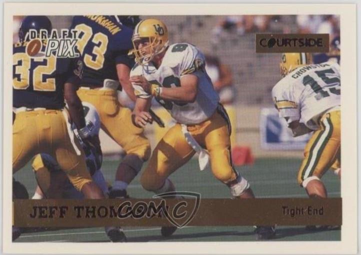 Jeff Thomason #121 1992 Courtside Football