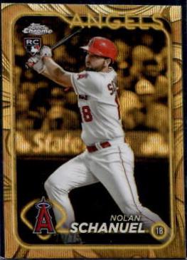 Nolan Schanuel [Gold Wave Refractor] #49