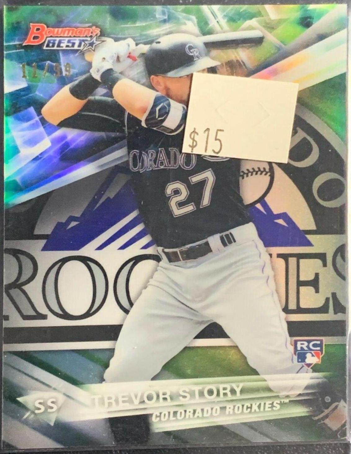 Trevor Story [Green Refractor] #12