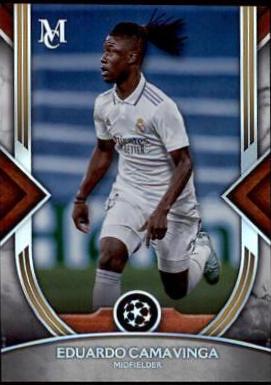 Eduardo Camavinga #12 Soccer Cards 2022 Topps Museum Collection UEFA Champions League