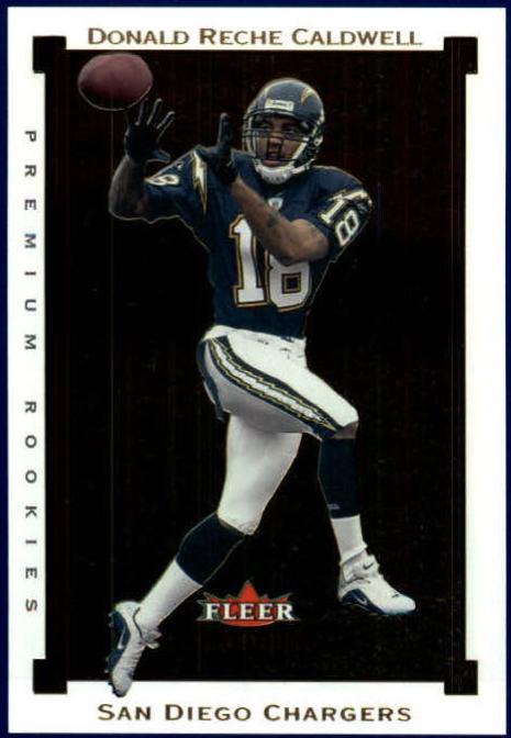 Donald Reche Caldwell #139 2002 Fleer Premium Football