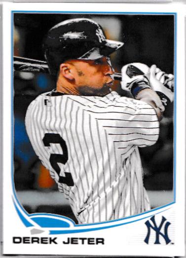 Derek Jeter #2 Baseball Cards 2013 Topps