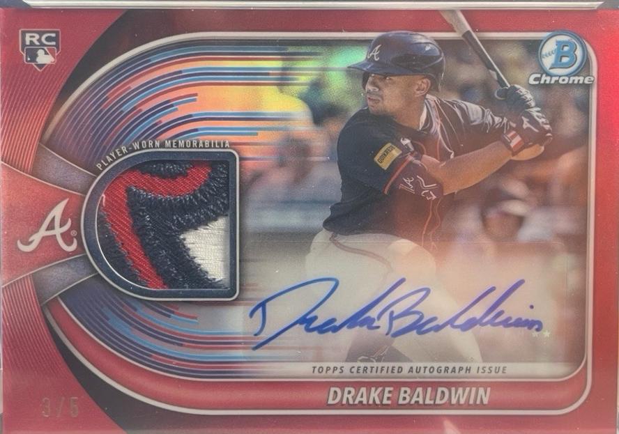 Drake Baldwin [Red Refractor] #CRA-DB