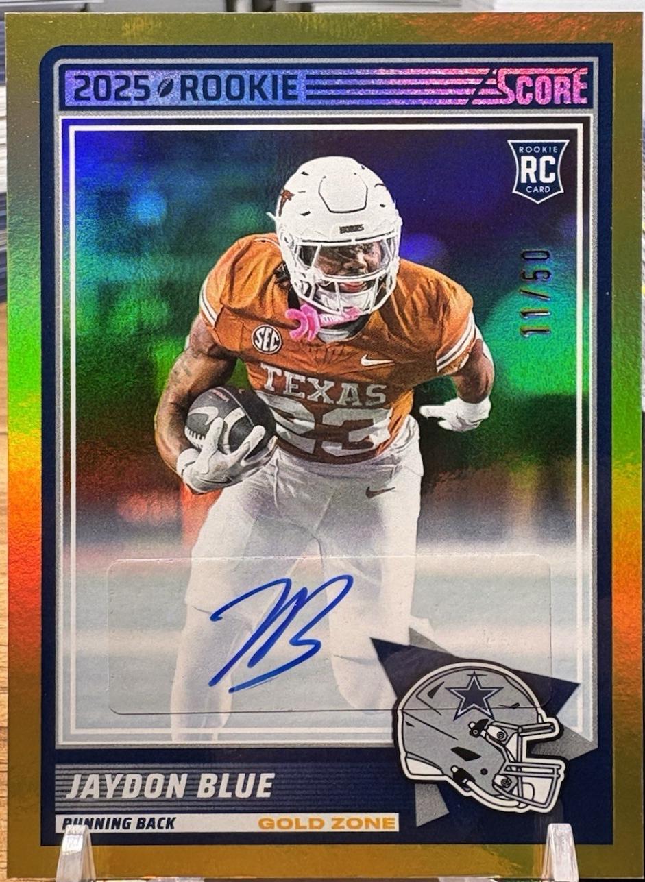 Jaydon Blue [Gold Zone Signature] #39 Prices | 2025 Panini Score
