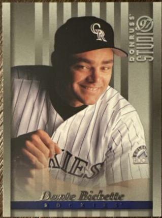 Dante Bichette #34 Baseball Cards 1997 Donruss Studio