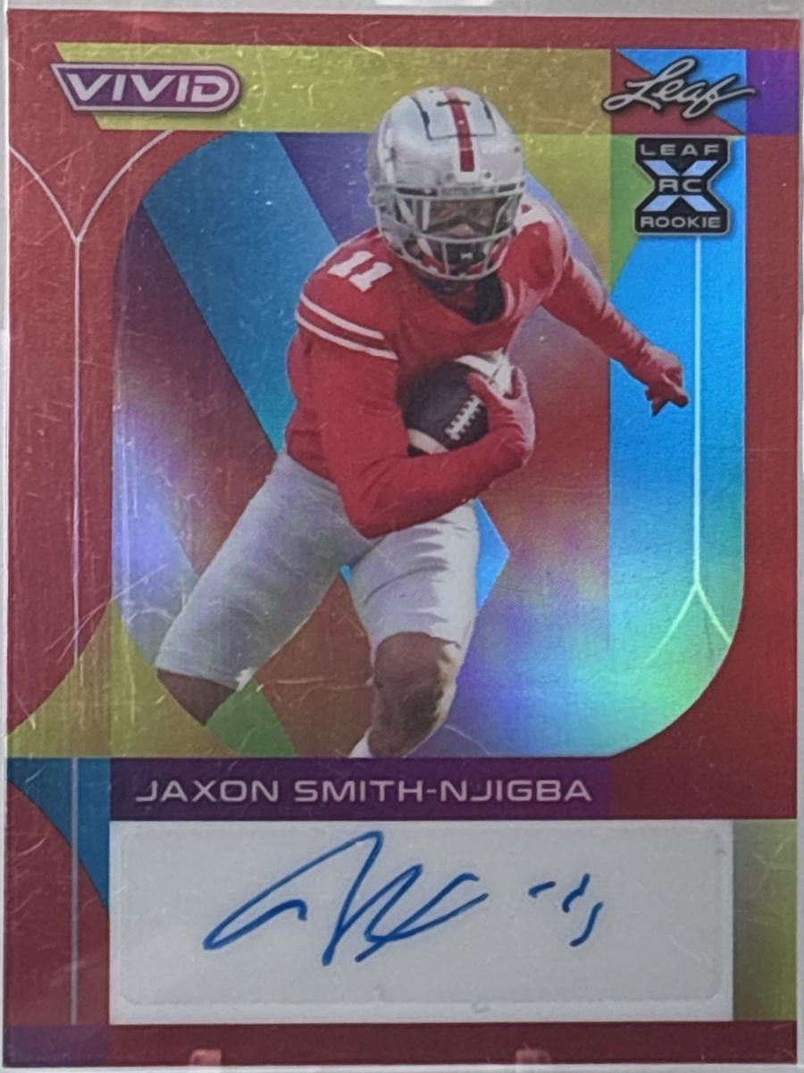 Jaxon Smith Njigba [Prismatic Red] #BA-JSN