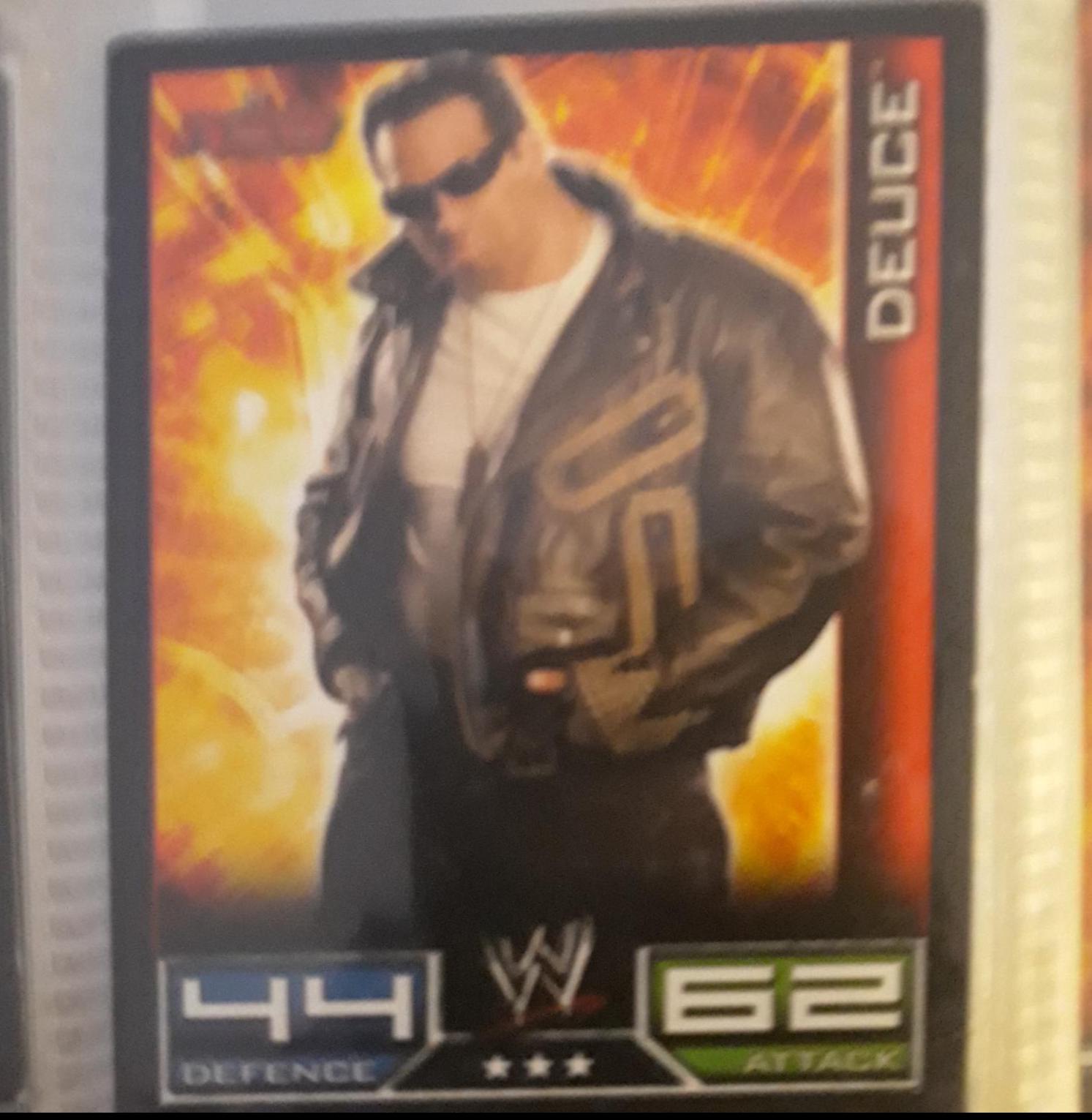 Deuce Wrestling Cards 2008 Topps WWE Slam Attax
