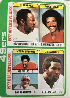 49ers Team Checklist