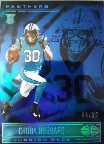 Chuba Hubbard #83 Football Cards 2021 Panini Illusions