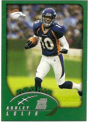 Ashley Lelie #363 Football Cards 2002 Topps