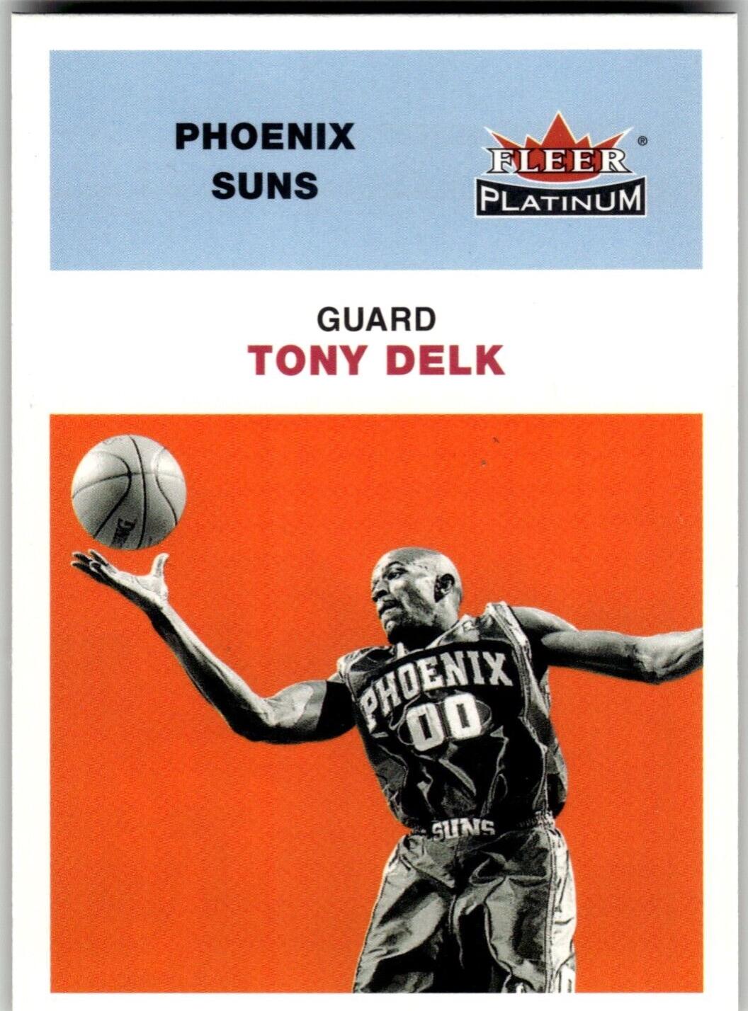 Tony Delk #52 2001-02 Fleer Platinum Basketball