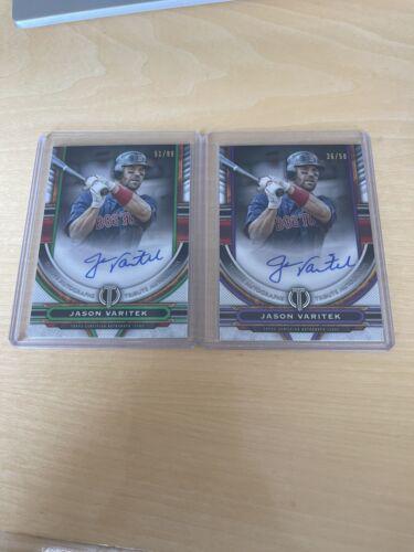 Jason Varitek [Purple] #TA-JV