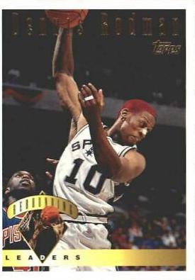 Dennis Rodman #11 Basketball Cards 1995 Topps