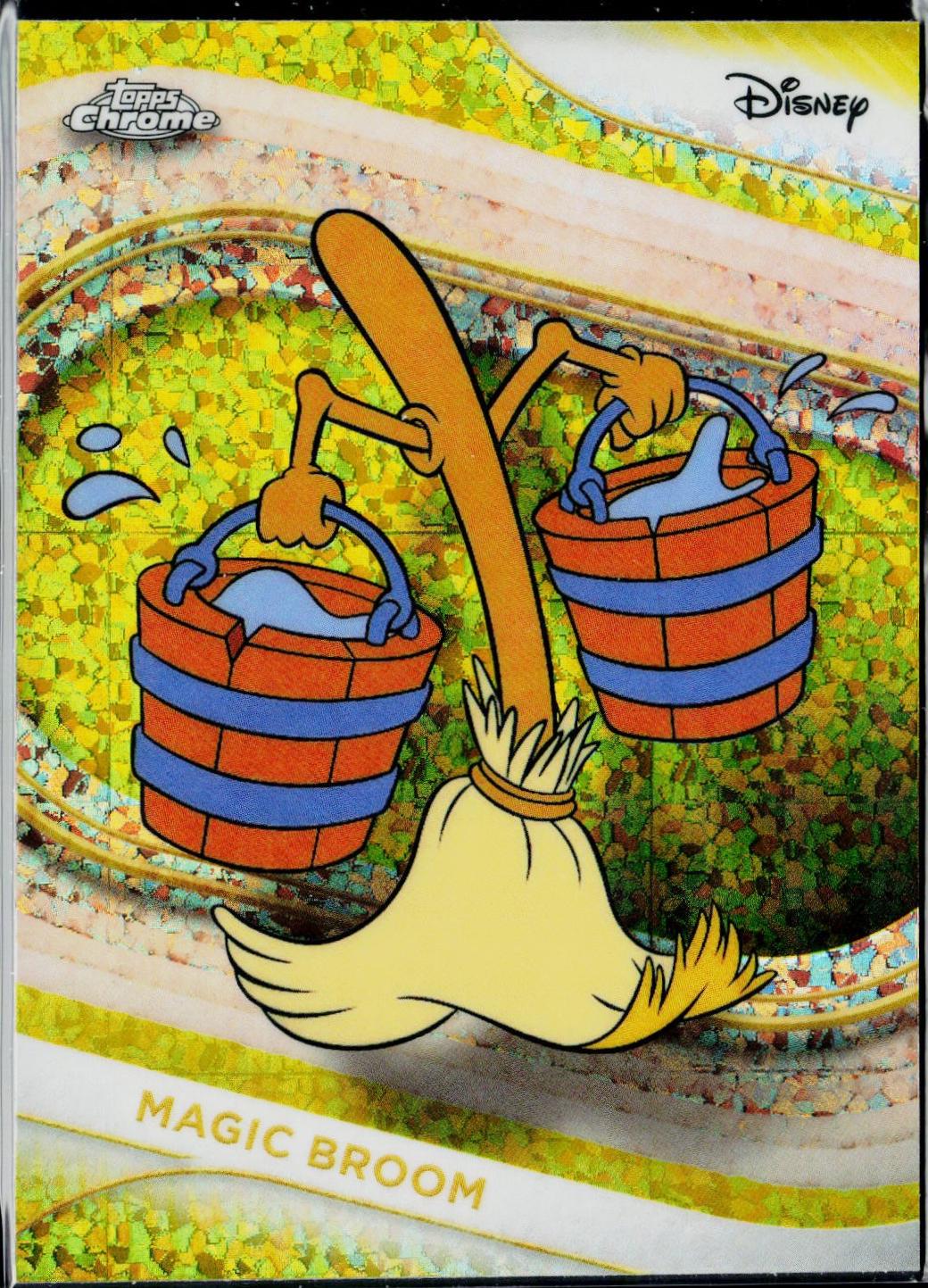 Magic Broom [Yellow Diamonds Refractor] #189