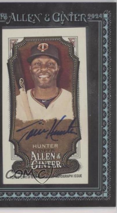 Torii Hunter [Black Frame] #MA-THU