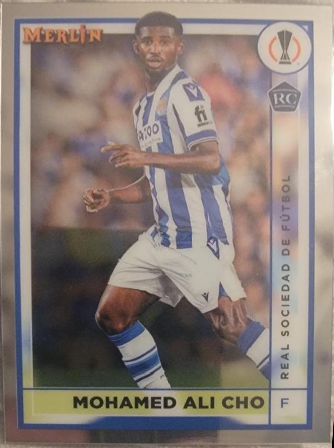 Mohamed Ali Cho #123 Soccer Cards 2022 Topps Merlin Chrome UEFA Club Competitions