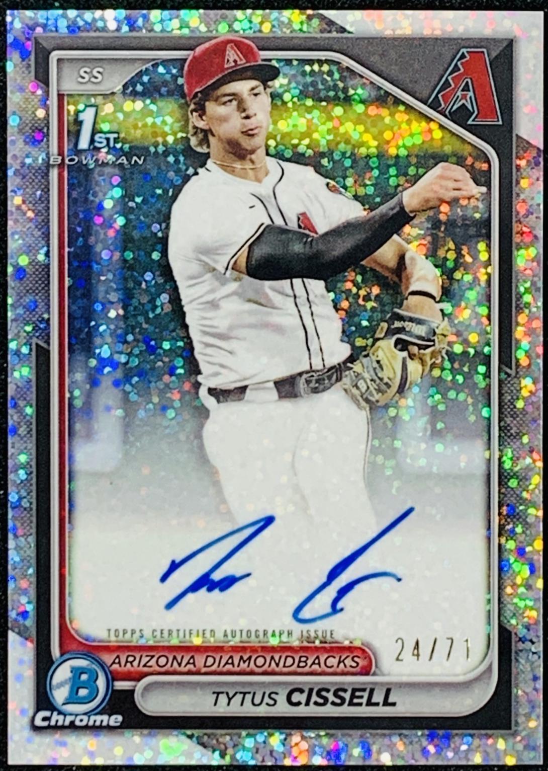 Tytus Cissell [Sparkles Refractor] #CPA-TC