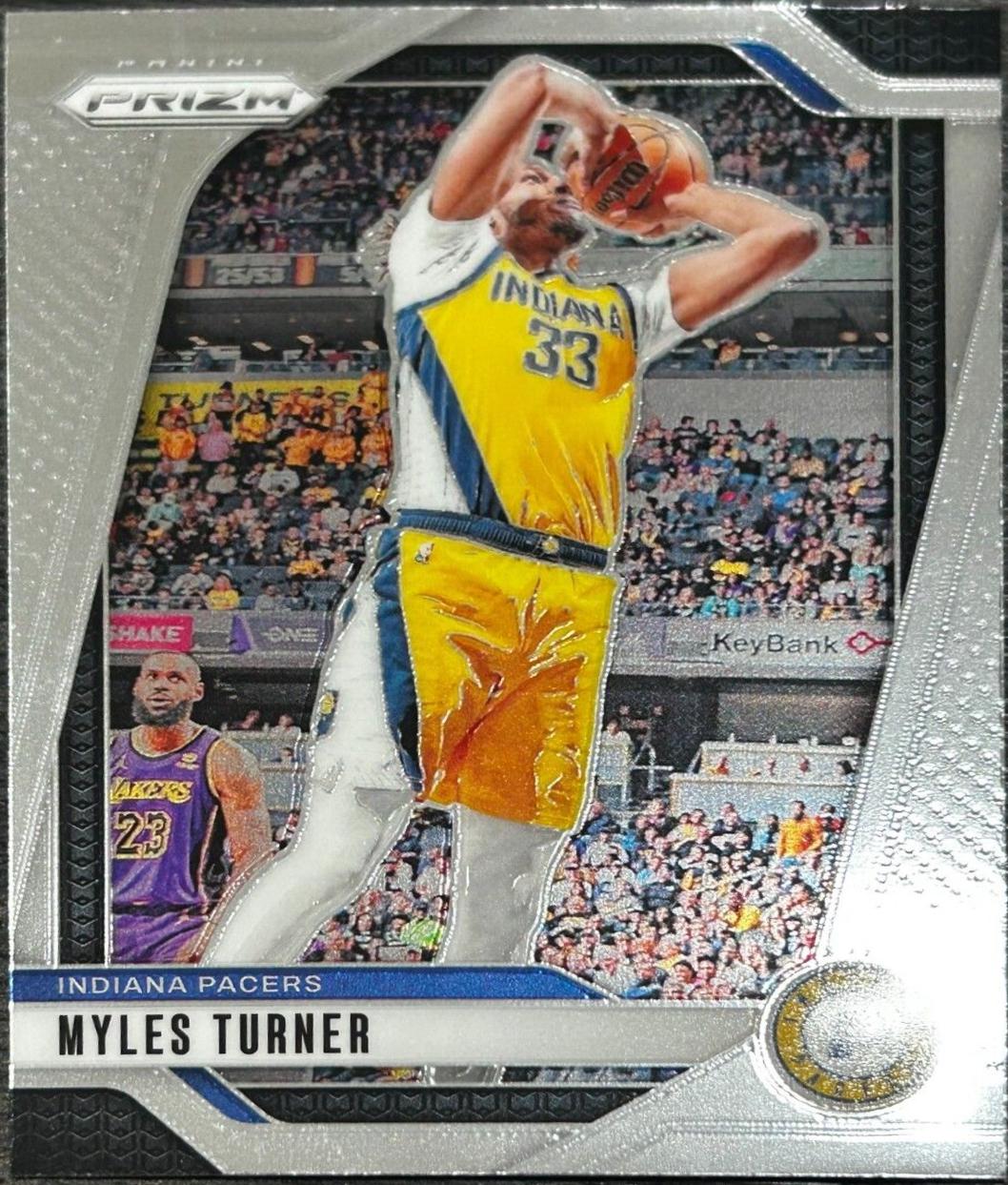 Myles Turner #115 Basketball Cards 2024 Panini Prizm