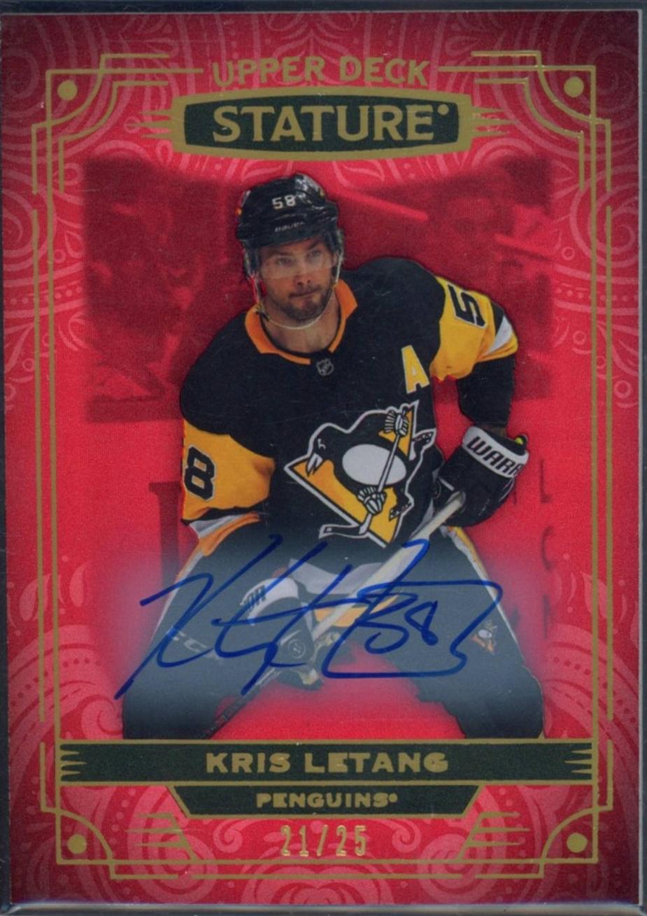 Kris Letang [Red Autograph] #91
