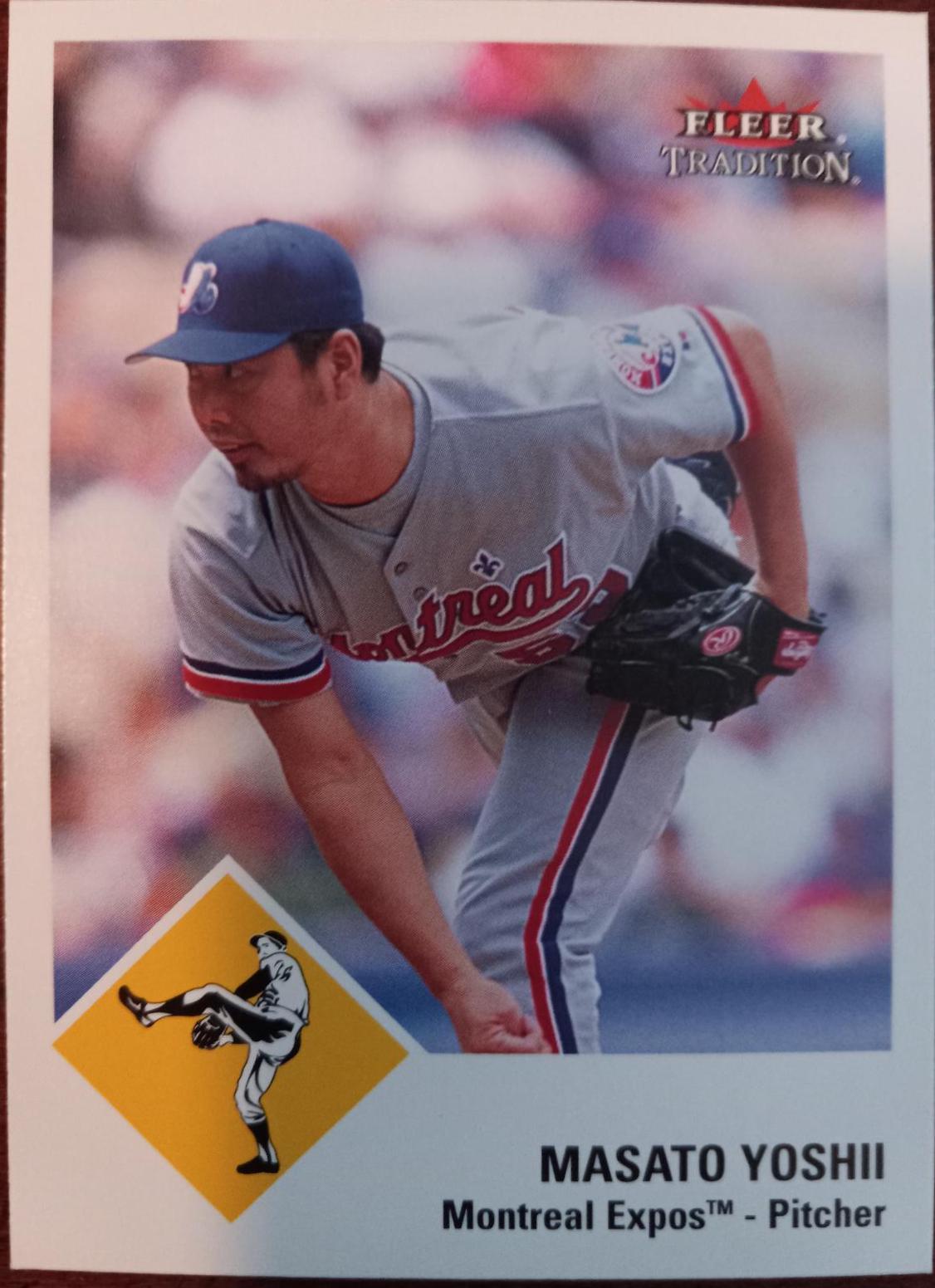 Masato Yoshii #55 Baseball Cards 2003 Fleer Tradition