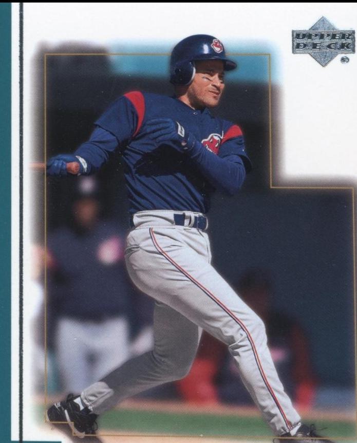 Omar Vizquel #26 Baseball Cards 2001 Upper Deck Reserve
