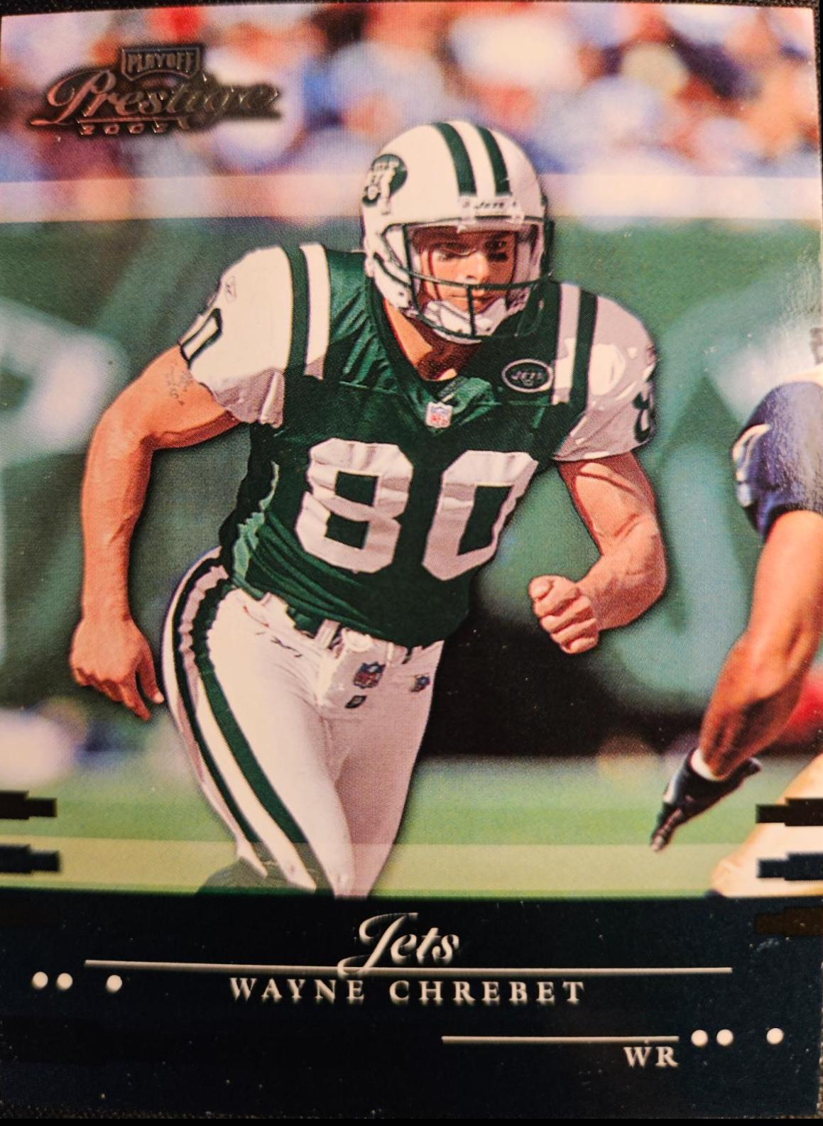 Wayne Chrebet #96 2002 Playoff Prestige Football