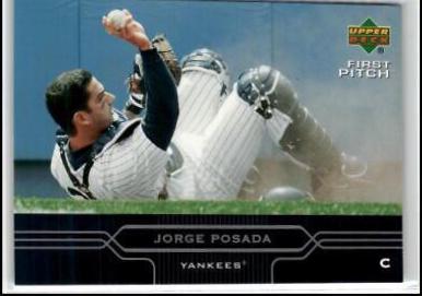 Jorge Posada #139 Baseball Cards 2005 Upper Deck First Pitch