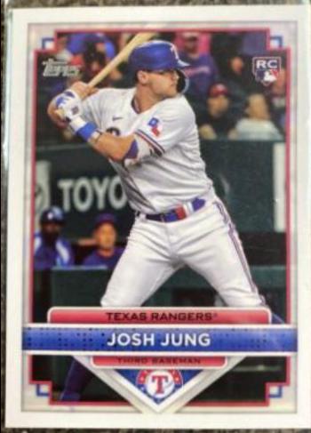Josh Jung #11 Baseball Cards 2023 Topps Flagship Collection