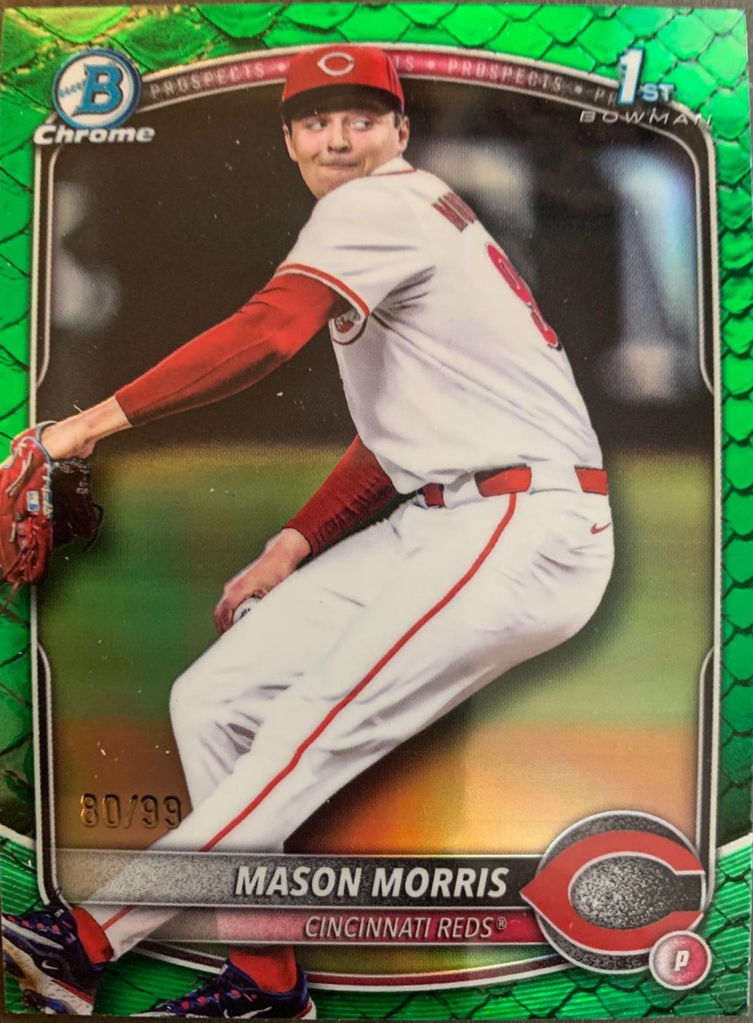 Mason Morris [Green Refractor] #BDC-66