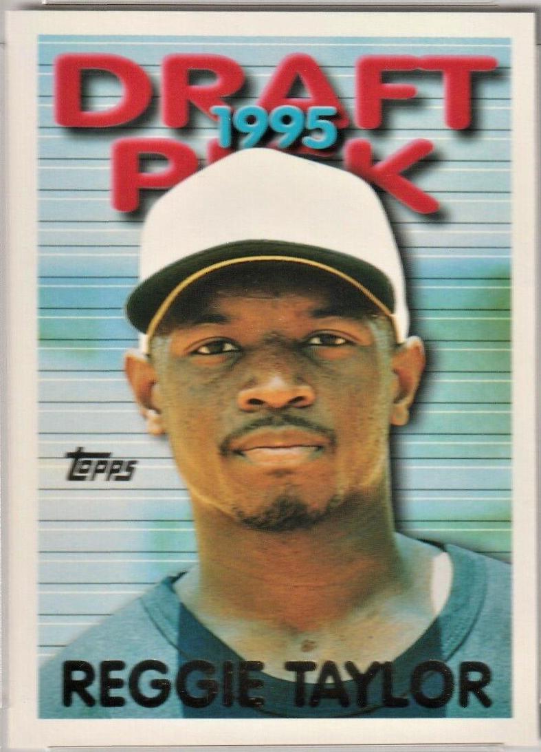Reggie Taylor #108 Baseball Cards 1995 Topps Traded