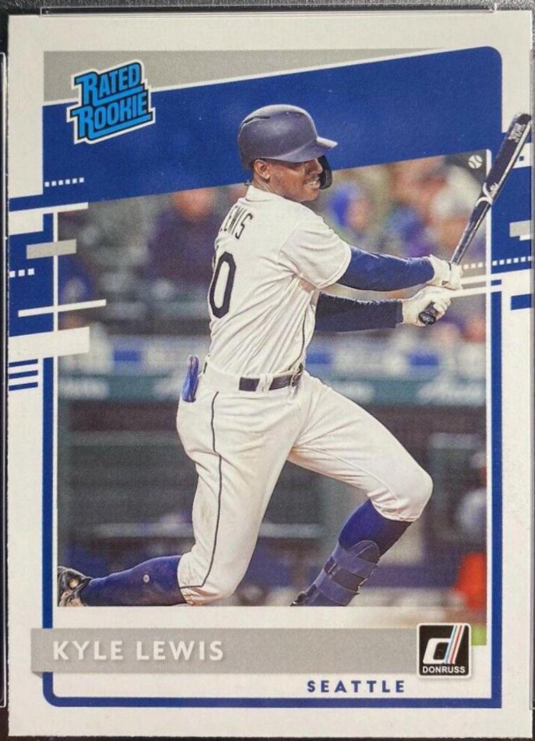 Kyle Lewis #56 Baseball Cards 2020 Panini Donruss