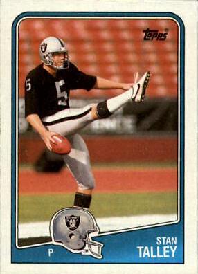 Stan Talley #332 Football Cards 1988 Topps