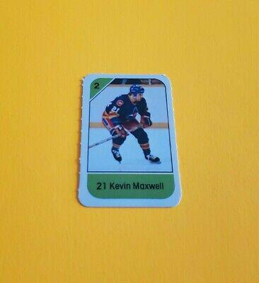 Kevin Maxwell Hockey Cards 1982 Post Cereal