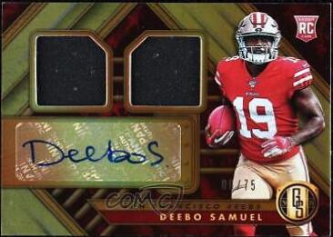 Deebo Samuel [Rookie Jersey Autograph Double] #257