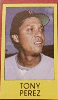 Tony Perez, Willie Aikens, Sixto Lezcano #8, 27, 45