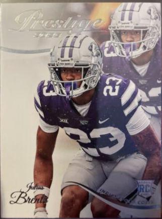 Julius Brents #354 Football Cards 2023 Panini Prestige