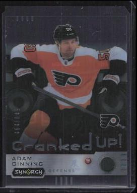 Adam Ginning #CR-AG Hockey Cards 2023 Upper Deck Synergy Cranked Up