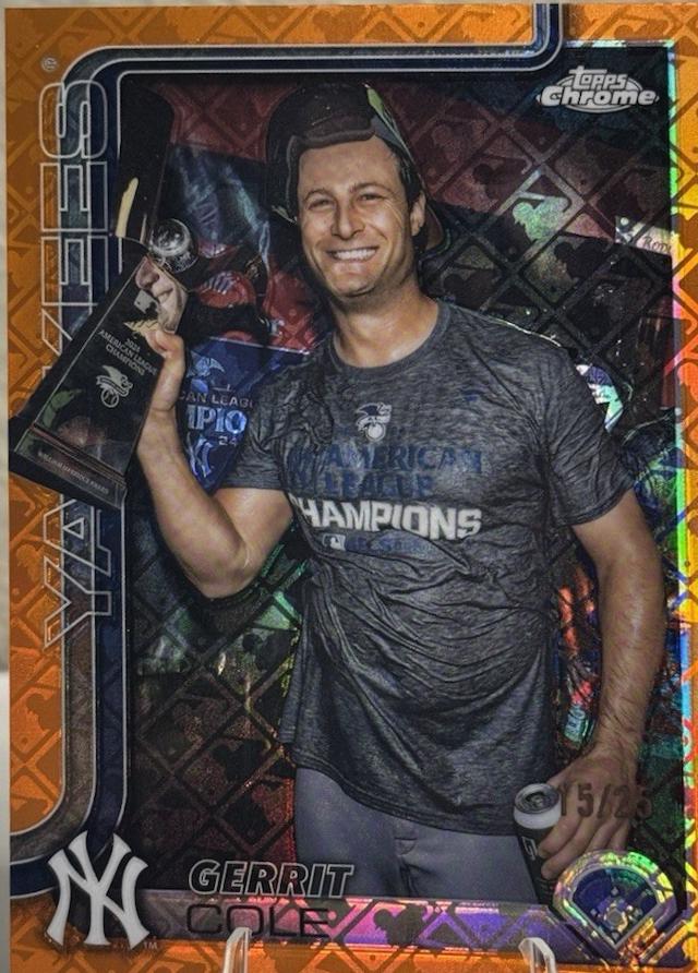 Gerrit Cole [Orange Refractor Image Variation] #110