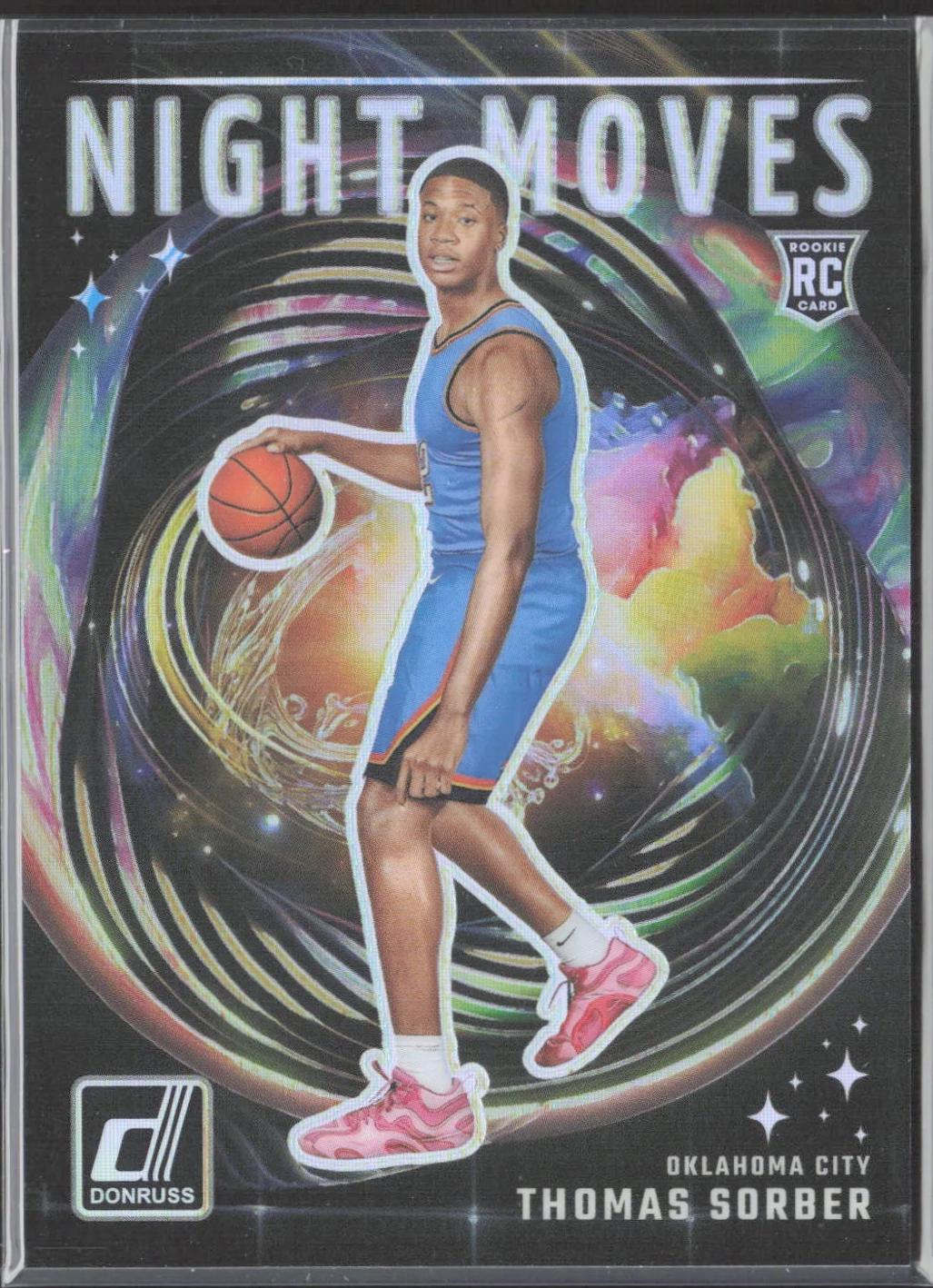 Thomas Sorber #14 2025 Panini Donruss Night Moves Basketball