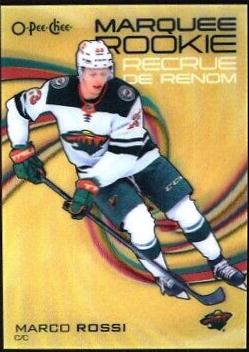 Marco Rossi #3D-MR Hockey Cards 2022 O Pee Chee 3D Marquee Rookies